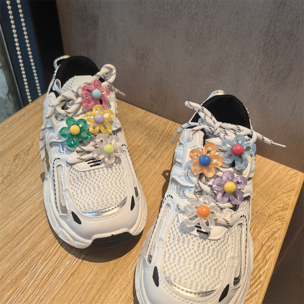 Sneaker Care Accessories - 8 szt. Urocze Przezroczyste Ozdoby do