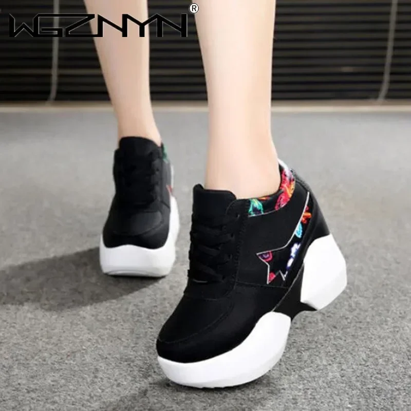 White Sneaker Care Kit - Damskie Sneakersy 2025 Moda Casual Buty